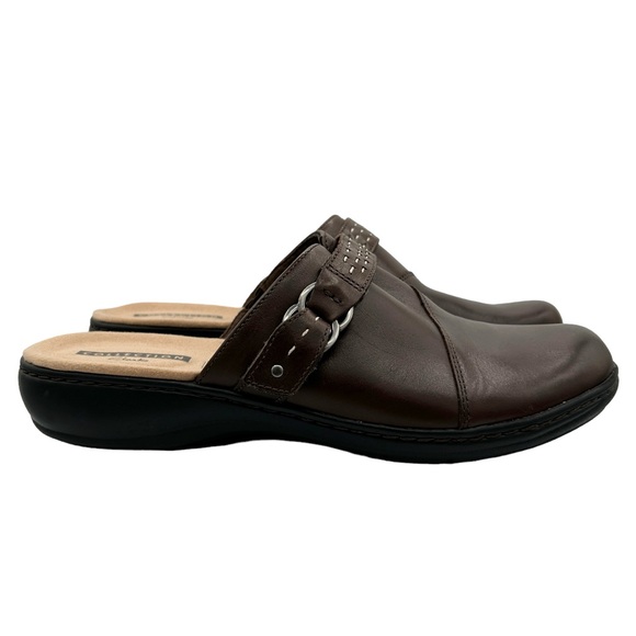 Clarks Leisa Sadie Mules Clogs (10) - Picture 2 of 15